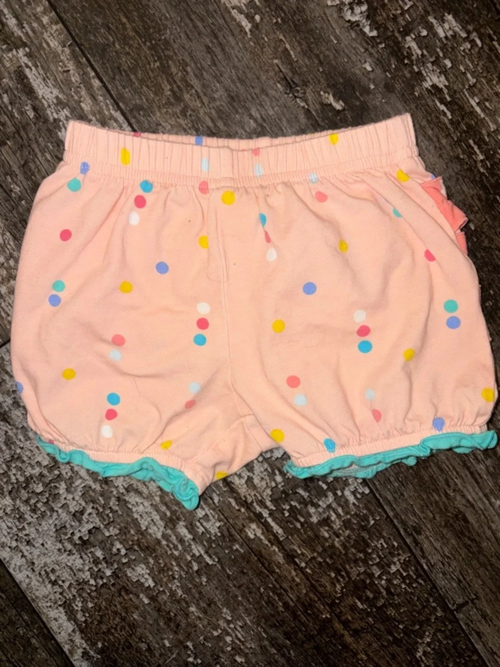 Matilda Jane Ruffle Bloomers - Pink Polka Dot